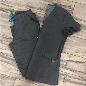 Graphite Figs Scrub SET